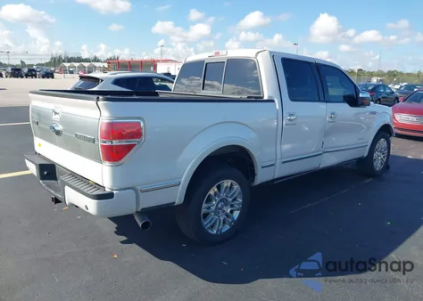 2011 Ford F-150 Platinum из США, поврежденный, VIN 1FTFW1CT6BFC45311